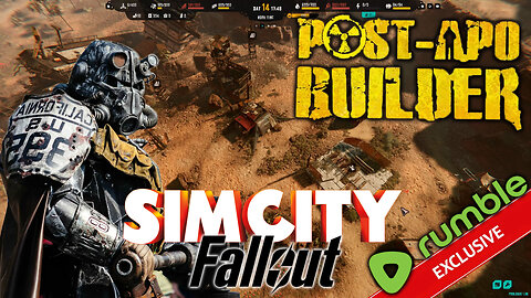 Post-Apo Builder: Prologue - SimCity Fallout Meets Mad Max (Survival City Builder)