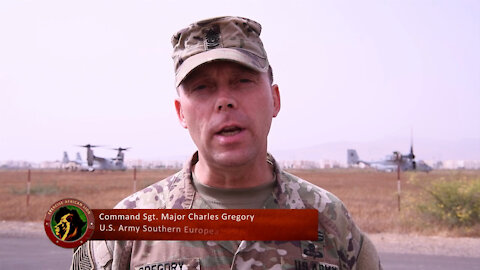 Command Sgt. Maj. Charles Gregory Sends a Birthday Message to his Troops