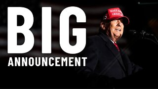 TRUMP: "I'm going to be making a very big announcement on Tuesday, November 15th, at Mar-a-Lago..."