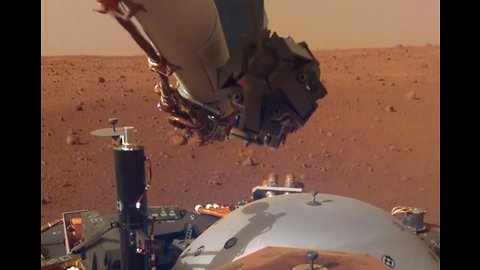 Listen to the first sounds of Mars from the InSight Lander