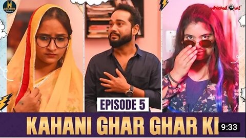 Kahani Ghar Ghar Ki | Episode 5 | Saas Bahu | Funny Comedy | Husband and wife