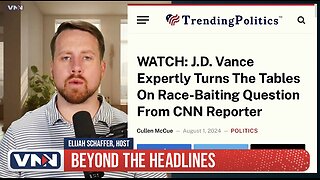 CNN thought they could corner JD Vance with a race-baiting question about Kamala Harris