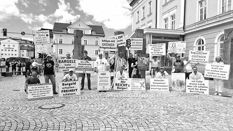 Schild-Bürger Aktion Füssen am 18.05.2024