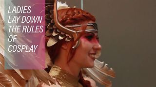 Ladies lay down the rules of cosplay