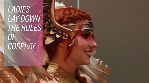Ladies lay down the rules of cosplay