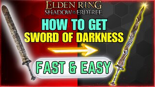 How To Get Sword Of Darkness Easy Guide Elden Ring Shadow Of The Erdtree #eldenring