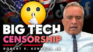 📢 Big Tech's War on Free Speech: 🤫How Silicon Valley is Silencing Dissent - Robert F. Kennedy Jr.