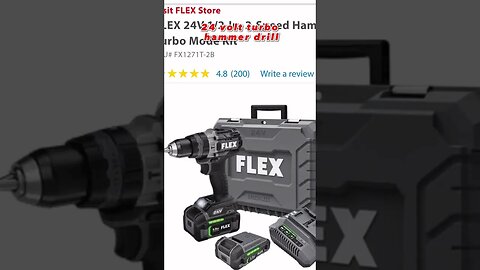 Best FLEX Brushless TURBO Hammer Drill Kit I Have Ever Seen!