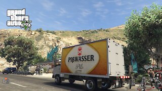 GTAVOL GTA V GTA 5 Real Life Mods Series Working For Piswasser The Lost MC Hookies Delivery Day 17