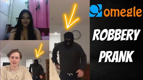 ROBBERY PRANK ON OMEGLE! **CRAZY REACTION**