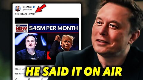 What Elon Musk Said Live on Air Is Going Viral...