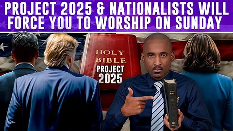 Harris Attacks Don & Exposes Project2025.Christian Nationalists:We’ll Force You To Worship On Sunday