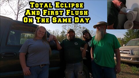 TOTAL Eclipse Party | Moving Dress Rehearsal | FIRST FLUSH In My Tiny House At The New Homestead