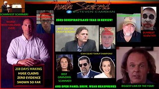 2023 Conspiracy land year in review. Open panel show, join the show!