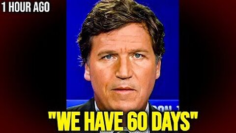 Tucker Carlson: "I can NOW OPENLY SHARE EVERY DETAIL with you!"