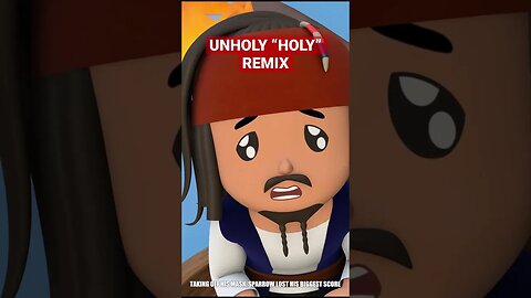 Sam smith - unholy cover/remix - fast rap animated version #samsmith #unholysamsmith