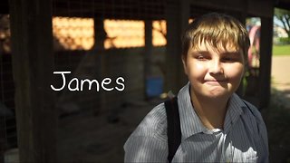 Grant Me Hope: James likes paleontology, mythology, card games, and being outside