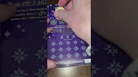 $5 Scratch Off Lottery Ticket Test Winter ICE
