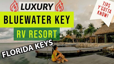 【Florida RV Park Review】Luxury Bluewater Key RV Resort in the Florida Keys - Tips You Must Know!