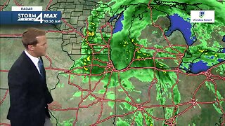 Rain will continue throughout Wednesday