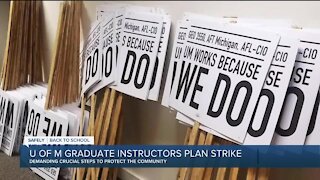 U of M graduate instructors plan strike