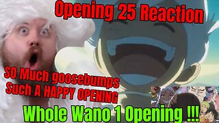 One Piece Opening 25 Reaction Highest Point Gear 5 Opening Much goosebumps (最高到達点) - SEKAI NO OWARI