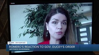 Mayor Romero's reaction to Gov. Ducey's executive order