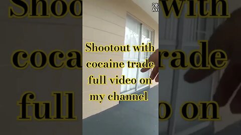 The cop's body camera depicts drug dealers trying to shoot the police.#police_chases#polic_pursuits