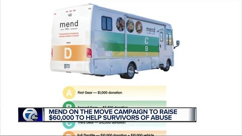 Mend on the Move trying to raise money to create mobile art studio