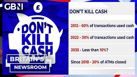 Don't Kill Cash: GB News campaign receives support of over 130,000 people in first few days