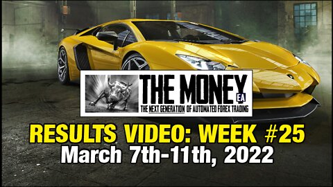 "The Money" Expert Advisor: Week #25 Stats, March 7th-11th, 2022. #1 Forex EA / FX Trading Robot.