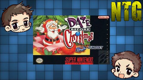 Let's Play Daze Before Christmas On SNES! -- Christmas In January 2013 -- No Talent Gaming