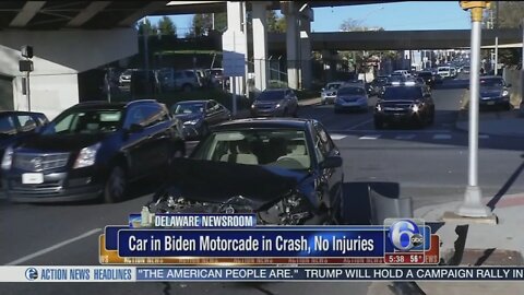#JoeBiden Motorcade crashes in #Detroit on way to Auto Show and had another Crash in #Pittsburgh