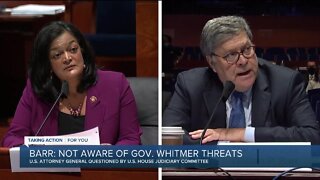 Rep. Jayapal and AG Barr in heated moment discussing protests