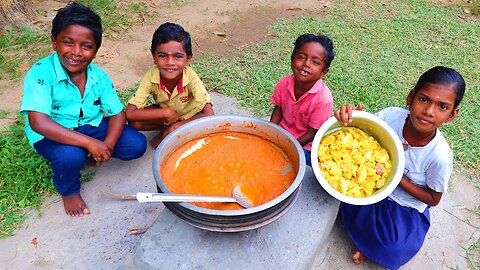 PUNJABI CHICKEN GRAVY RECIPE | Punjabi Style Chicken Curry | Tari Wala Chicken | Village Fun Cooking