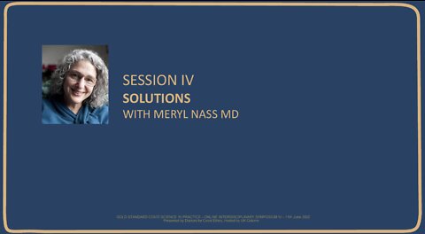 Dr. Meryl Nass: Solutions
