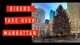 Bikers Take Over Manhattan