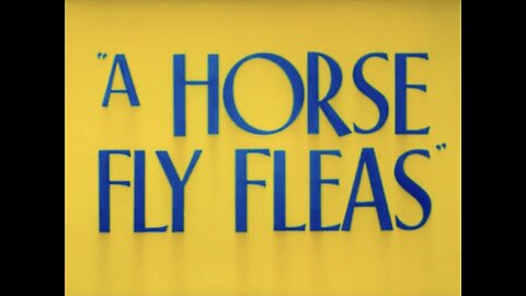 1947, 12-13, Looney Tunes, A horsefly fleas
