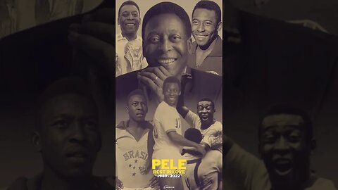 Pelé - Brazil's football legend passed away #shortsfeed #legend