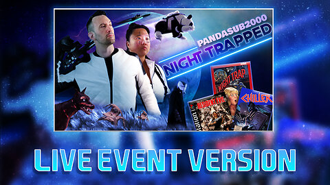 (Live Event Version) PANDASUB SAGA: NIGHT TRAPPED | Retro Horror Game Special