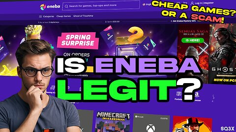 IS ENEBA LEGIT? I BUY A GAME LIVE 🔥