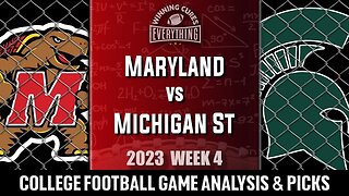 Maryland vs Michigan State Picks & Prediction Against the Spread 2023 College Football Analysis