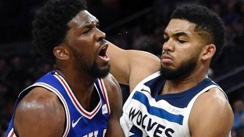 Joel Embiid Goes ULTRA Petty on Karl Anthony Towns' Defensive Ability