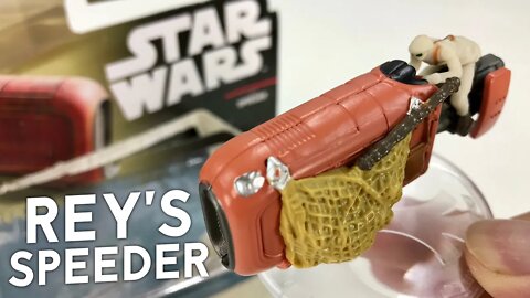Hot Wheels Star Wars Rogue One Rey's Speeder Review