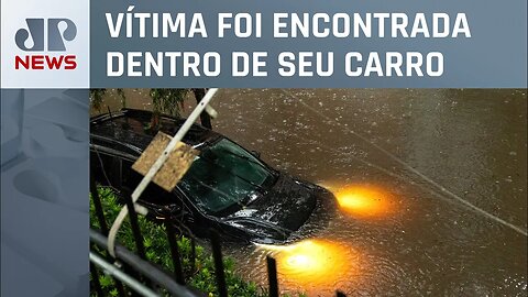 Mulher de 88 anos morre em enchente após temporal em SP