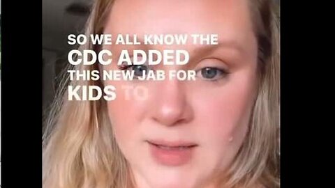 Lady Warns How To Protect Your Unjabbed Kids from Vaccine Shedding