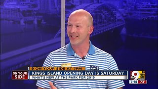 Kings Island opening day 2019 is Saturday