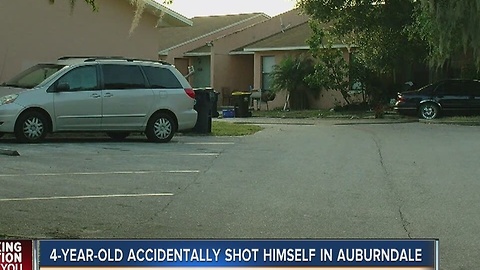 4-year-old accidentally shoots himself in Auburndale