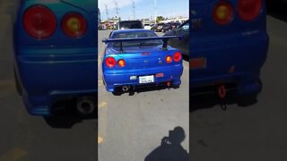 Nismo Tapout R34 shortie #sfmcollective #shorts #gtr #skyline #nissan #vspec #import #cars #japan