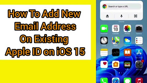 How To setup custom email with iCloud || Add New Email Address On Existing Apple ID on iOS 15